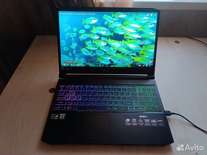 Acer nitro 5 an515 -45-R9UX, RTX 3060, 144 HZ