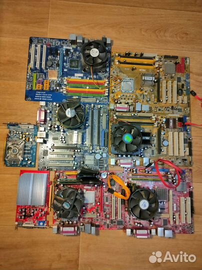 Материнская плата сокет 775 ddr2