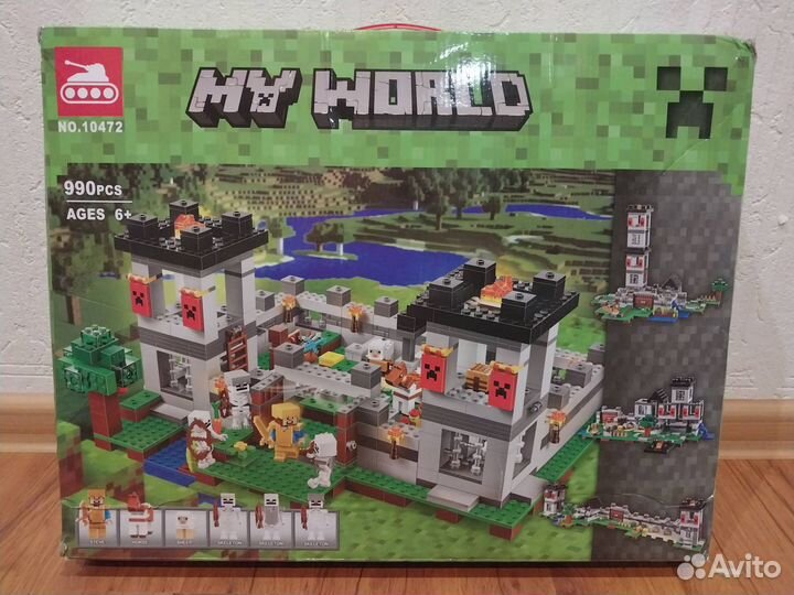 Конструктор Майнкрафт Крепость 4 в 1 (990д)
