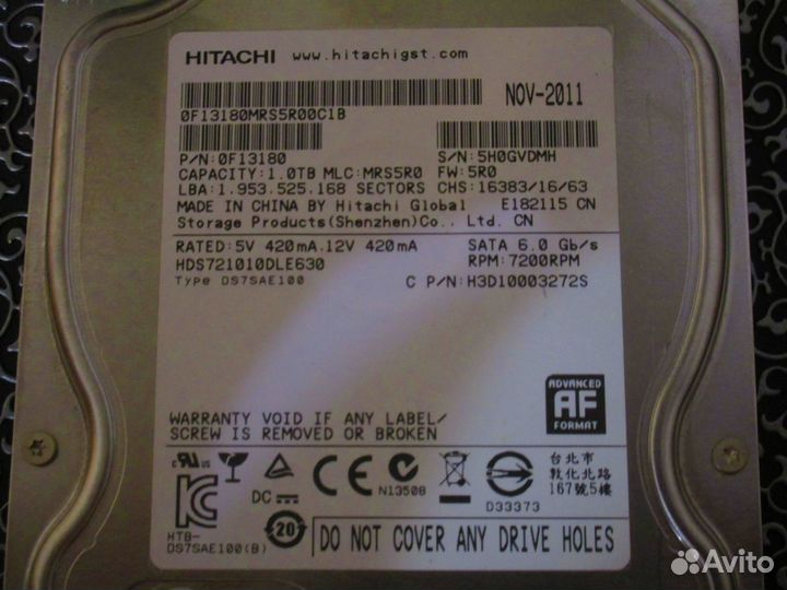 Жёсткие диски