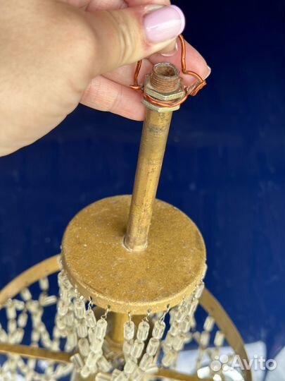 Люстра старинная