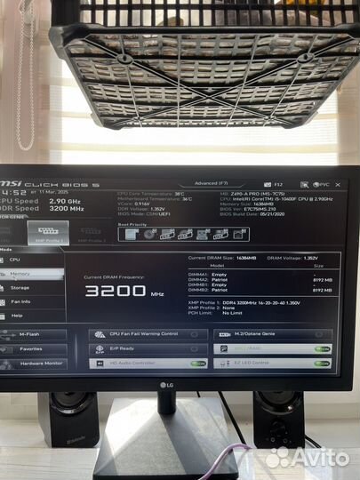Материнская плата Msi z490-A pro