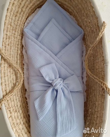 Конверт одеяло муслиновый новый