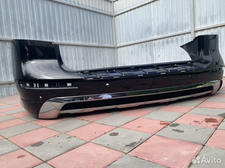 Бампер задний ml w166