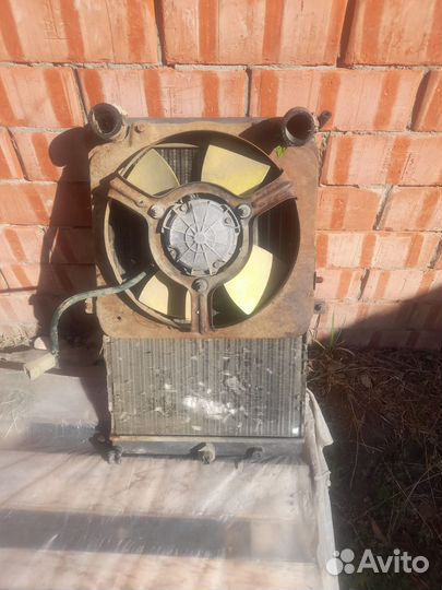 Радиатор в сборе на Ваз 08, 21099