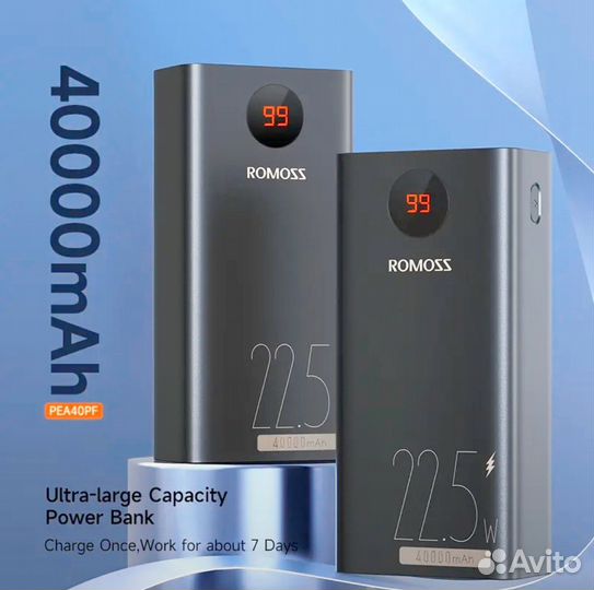 Повербанк 40000 mah