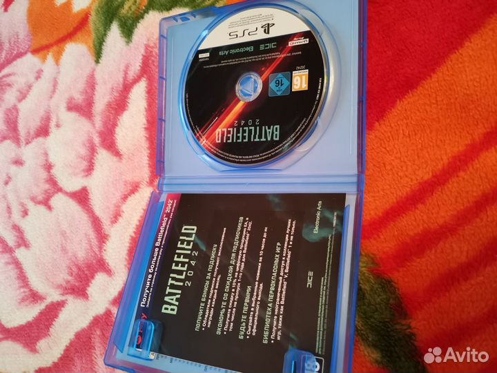 Battlefield 2042 диск ps5