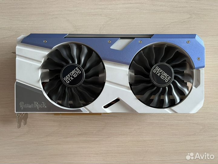 Видеокарта GTX 1070 Palit GameRock 8GB