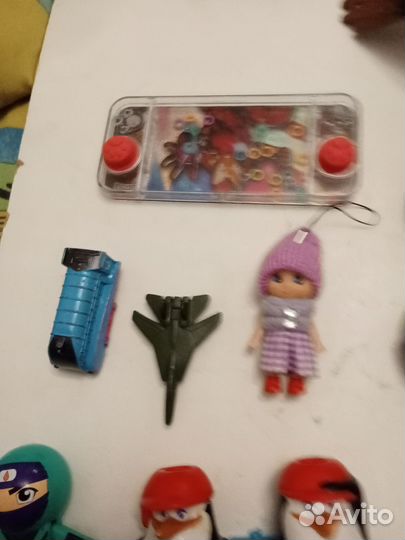 Игрушки из макдональдса и др