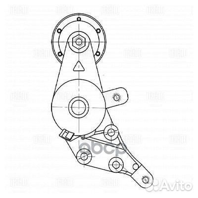 Ролик натяжной навесного оборудования CM5291 Tr