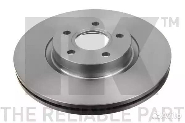 204849 Диск тормозной передний вентилируемый ford