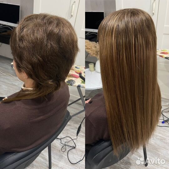 Капсуляция и наращивание волос