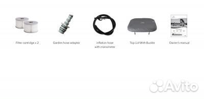 LS062U-NA MSpa спа-бассейн 185х185х68.