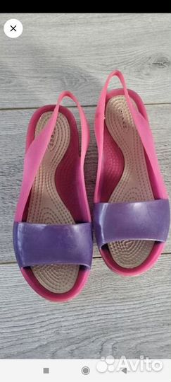 Балетки кроксы босоножки размер 35