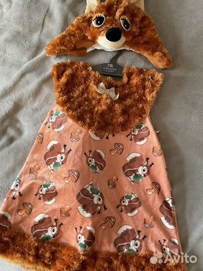 Костюм белки для девочки