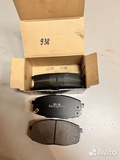 Колодки тормозные перед hyundai creta 15/I30 07