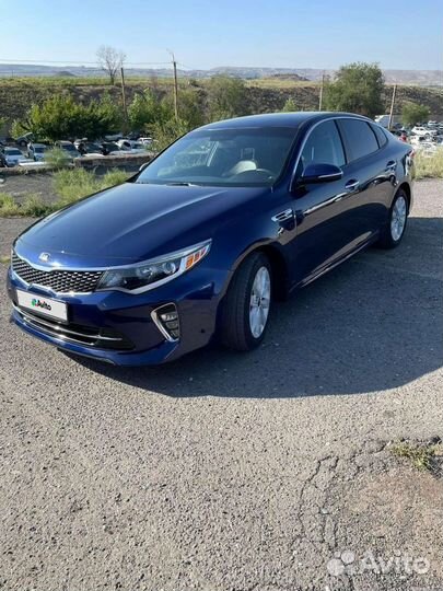 Kia Optima 2.4 AT, 2017, битый, 120 000 км