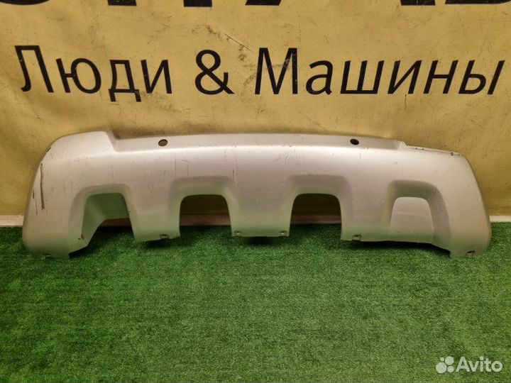 Накладка бампера задняя Renault Duster 1