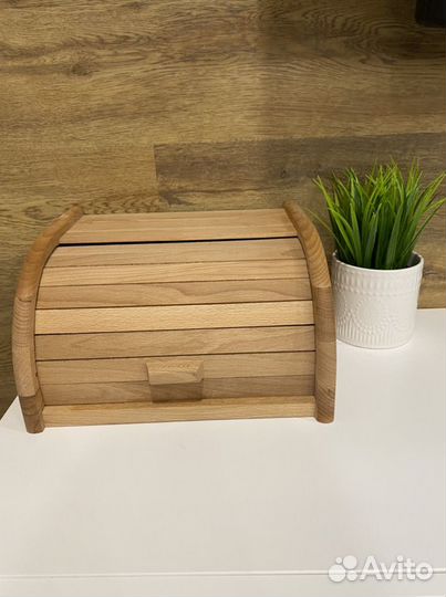 Хлебница деревянная