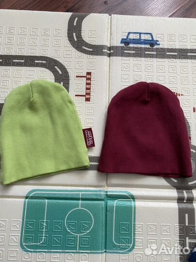 Детские шапки для двойни