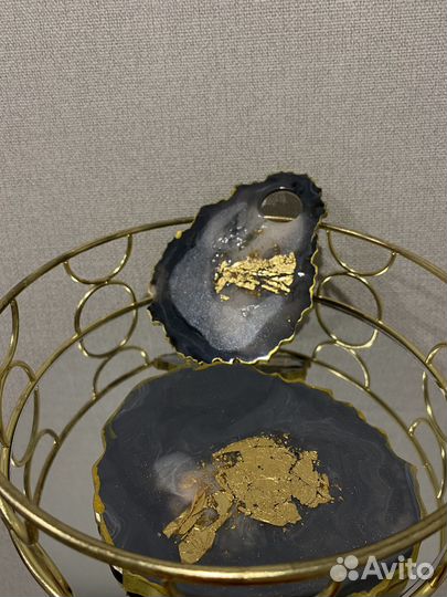 Палитра для визажиста из эпоксидной смолы