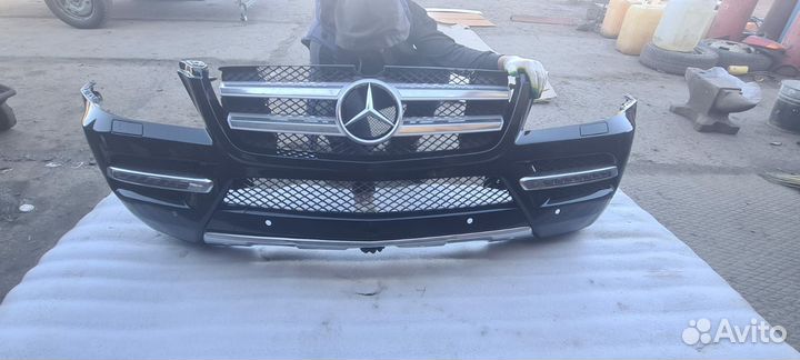 Передний бампер Mercedes GL-164 рестайлинг