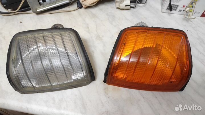 Фары поворотники реснички mercedes w124