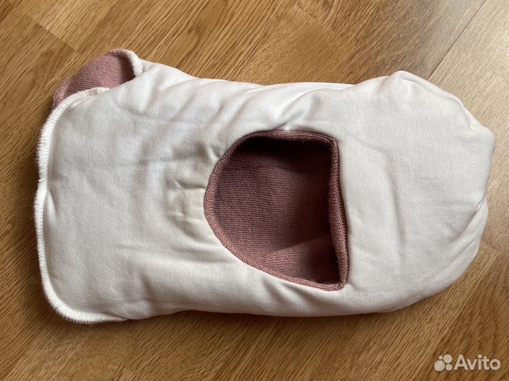 Шапка шлем для девочки. Зима