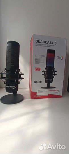 Студийный микрофон Hyperx Quadcast S