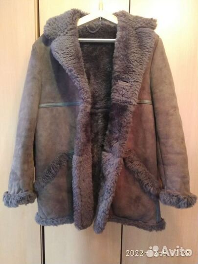 Дубленка натуральная мужская 50 52
