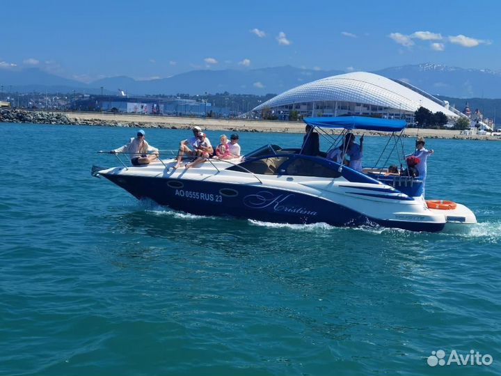 Аренда яхты, морские прогулки, рыбалка