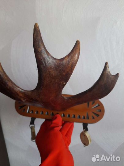 Деревянное украшение-Рога