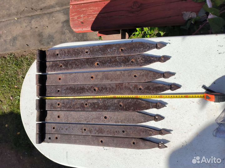 Петли старинные кованные металлические