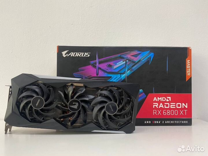 Radeon RX6800xt Gigabyte Aorus 16Gb гарантия DNS