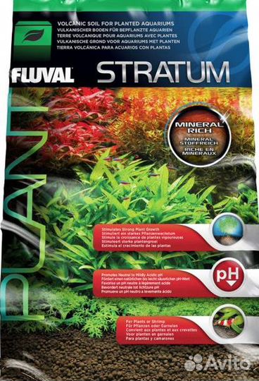 Микс Грунтов 3кг Fluval Stratum+Tetra Active Susb