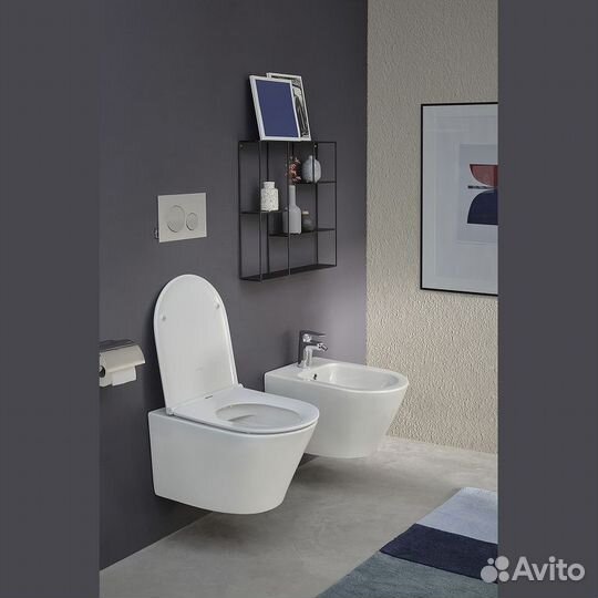 Унитаз подвесной Jacob Delafon Rodin+ безободковый