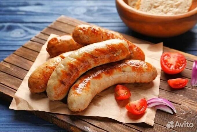 Колбаски домашние, домашняя еда с доставкой