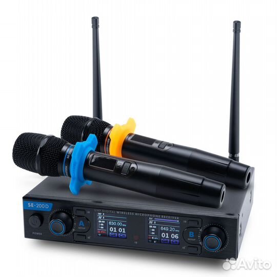 Цифровые беспроводные микрофоны для караоке SE200D