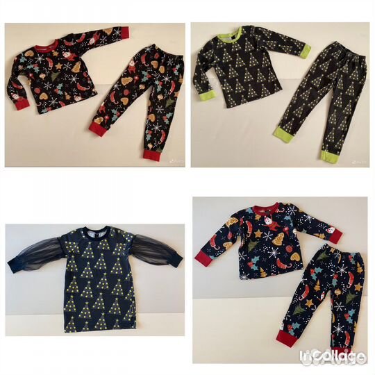 Детский новогодний костюм платье BabyBoom 92, 116