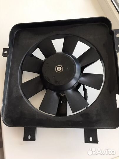 Мотор радитора 2106-2110 в сборе