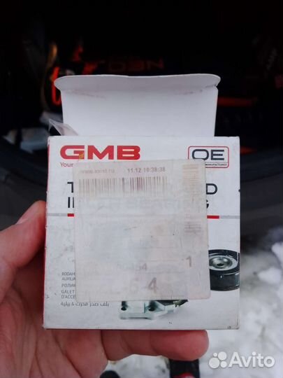 Ролик натяжной ремня кондиционера Hyundai Accent