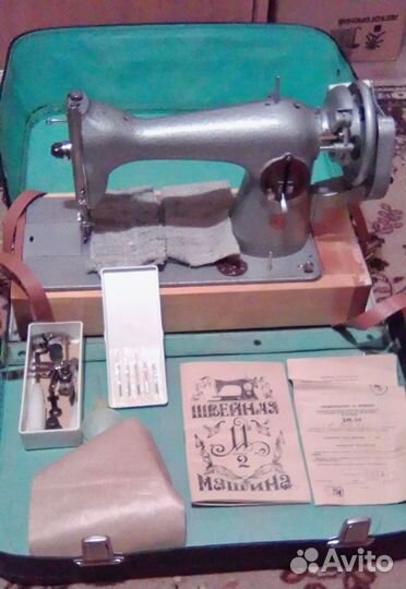 Швейная машина подольск ручная