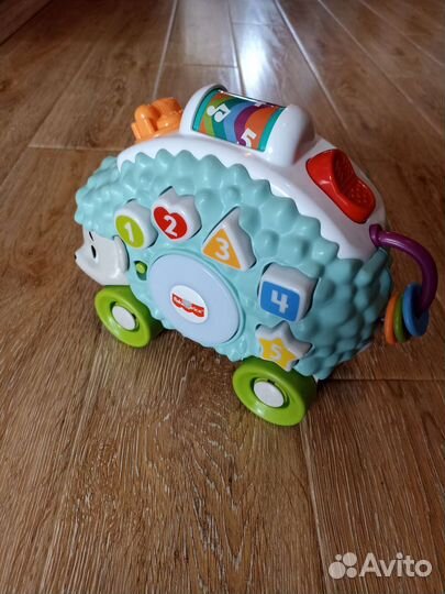 Интерактивный ёж fisher price