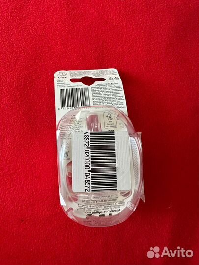 Соски бутылочные avent 0+