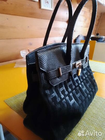 Сумка Натуральная замша, импортная