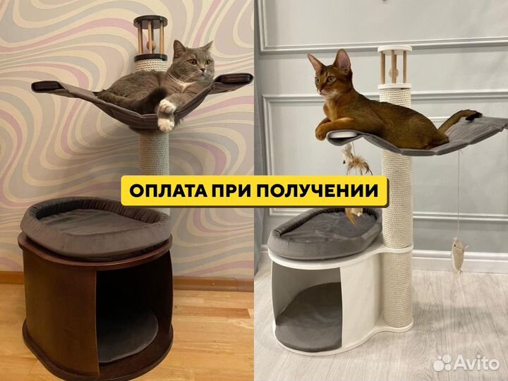 Когтеточка домик для кошки