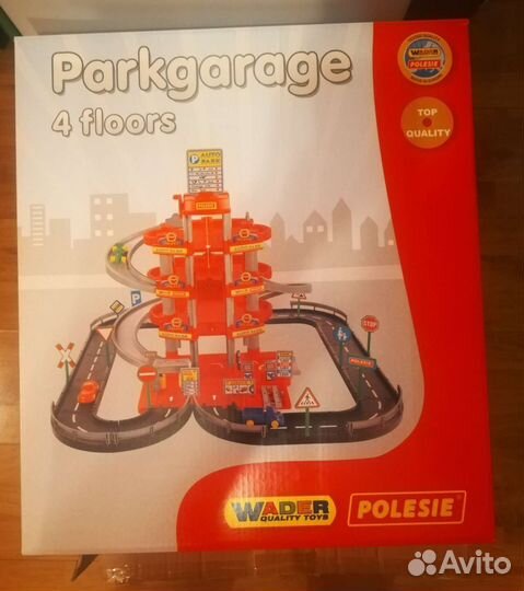 Паркововка-гараж Wader, 4-этажная