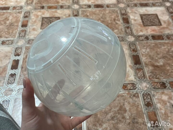 Шар прогулочный для грызунов 18 см