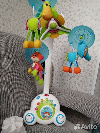 Мобиль бумбокс Тини Лав/Развивающий коврик