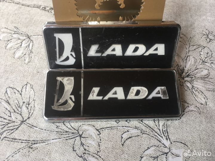 Шильдики эмблема LADA 2106 СССР экспортные